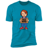 T-Shirts Turquoise / S Chucky Free Hugs Men's Premium T-Shirt