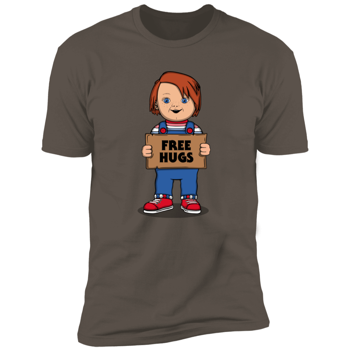 T-Shirts Warm Grey / S Chucky Free Hugs Men's Premium T-Shirt