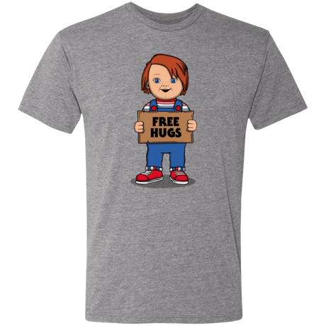 T-Shirts Premium Heather / S Chucky Free Hugs Men's Triblend T-Shirt