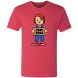 T-Shirts Vintage Red / S Chucky Free Hugs Men's Triblend T-Shirt