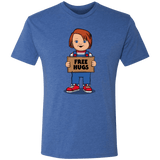 T-Shirts Vintage Royal / S Chucky Free Hugs Men's Triblend T-Shirt