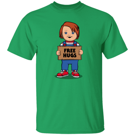 T-Shirts Irish Green / S Chucky Free Hugs T-Shirt