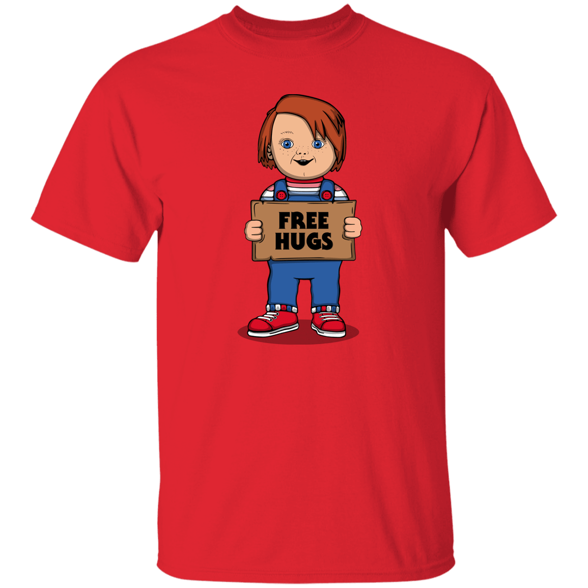 T-Shirts Red / S Chucky Free Hugs T-Shirt