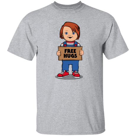 T-Shirts Sport Grey / S Chucky Free Hugs T-Shirt