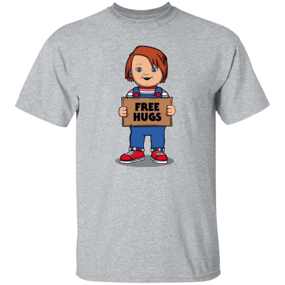T-Shirts Sport Grey / S Chucky Free Hugs T-Shirt