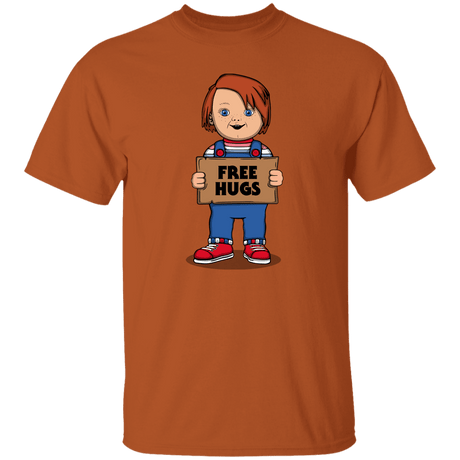T-Shirts Texas Orange / S Chucky Free Hugs T-Shirt