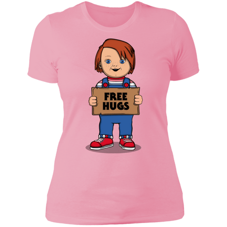T-Shirts Light Pink / S Chucky Free Hugs Women's Premium T-Shirt