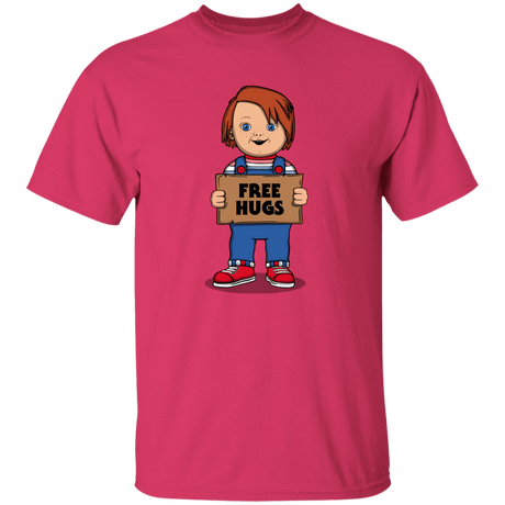 T-Shirts Heliconia / YXS Chucky Free Hugs Youth T-Shirt