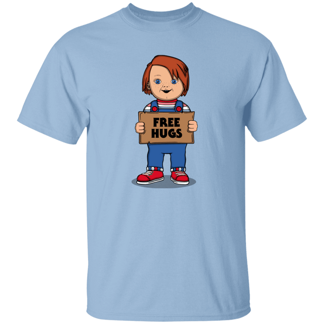 T-Shirts Light Blue / YXS Chucky Free Hugs Youth T-Shirt