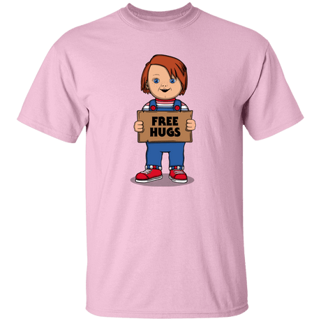 T-Shirts Light Pink / YXS Chucky Free Hugs Youth T-Shirt