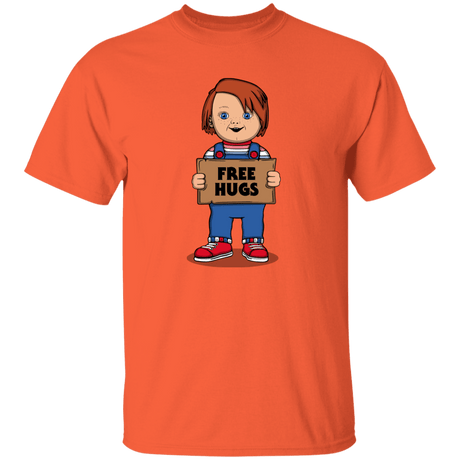 T-Shirts Orange / YXS Chucky Free Hugs Youth T-Shirt