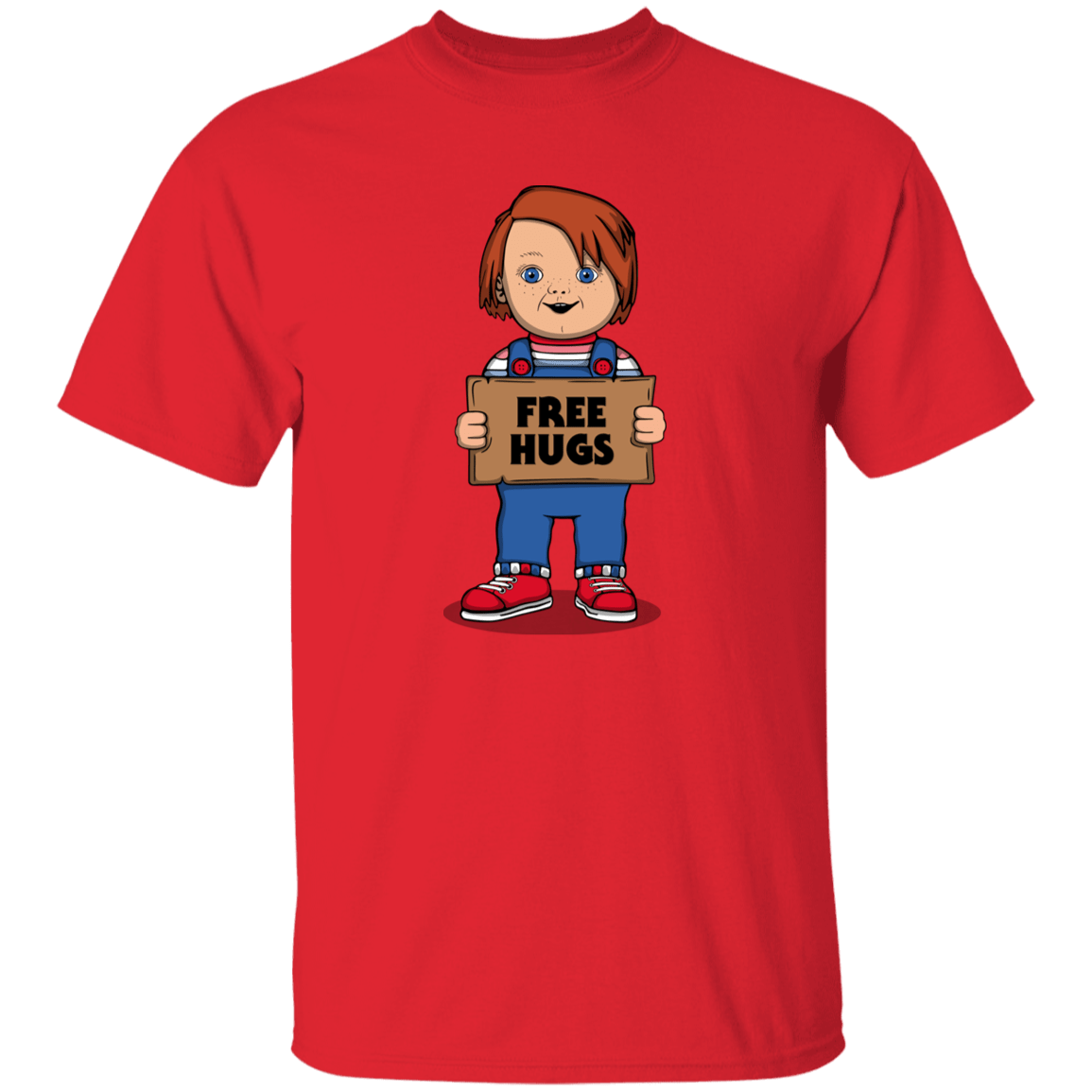 T-Shirts Red / YXS Chucky Free Hugs Youth T-Shirt