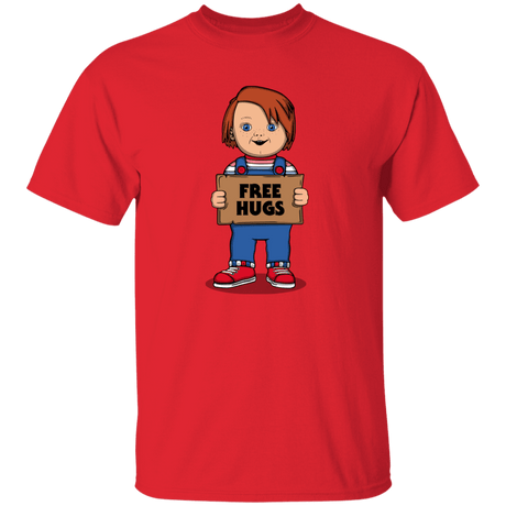 T-Shirts Red / YXS Chucky Free Hugs Youth T-Shirt