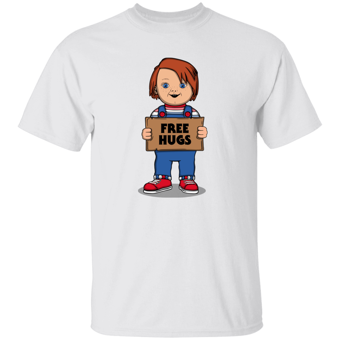 T-Shirts White / YXS Chucky Free Hugs Youth T-Shirt