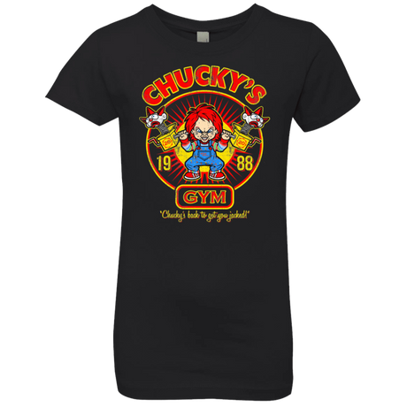 T-Shirts Black / YXS Chucky Gym Tee Good Guy Girls Premium T-Shirt