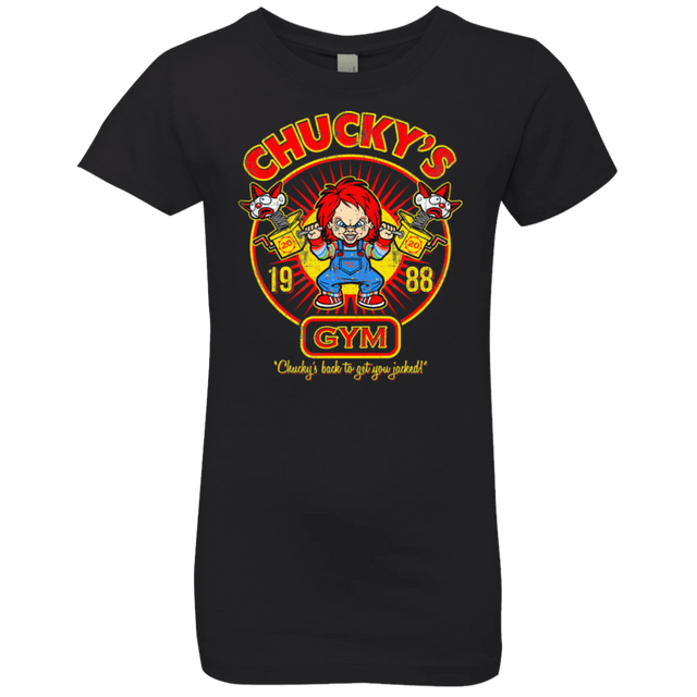 T-Shirts Black / YXS Chucky Gym Tee Good Guy Girls Premium T-Shirt