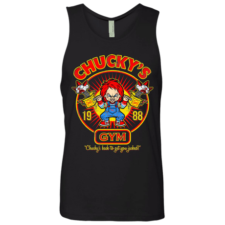 T-Shirts Black / S Chucky Gym Tee Good Guy Men's Premium Tank Top