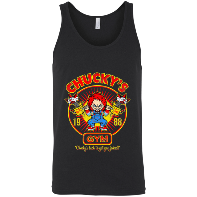T-Shirts Black / X-Small Chucky Gym Tee Good Guy Unisex Premium Tank Top