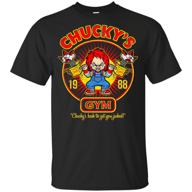 T-Shirts Black / YXS Chucky Gym Tee Good Guy Youth T-Shirt