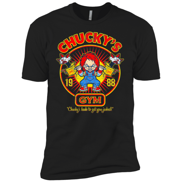 T-Shirts Black / YXS Chucky's Gym Boys Premium T-Shirt
