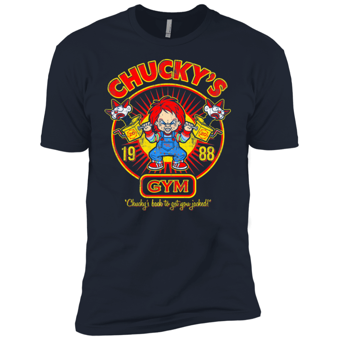 T-Shirts Midnight Navy / YXS Chucky's Gym Boys Premium T-Shirt