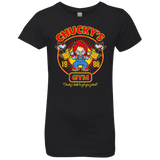 T-Shirts Black / YXS Chucky's Gym Girls Premium T-Shirt