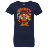 T-Shirts Midnight Navy / YXS Chucky's Gym Girls Premium T-Shirt
