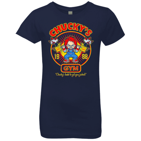 T-Shirts Midnight Navy / YXS Chucky's Gym Girls Premium T-Shirt