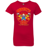 T-Shirts Red / YXS Chucky's Gym Girls Premium T-Shirt