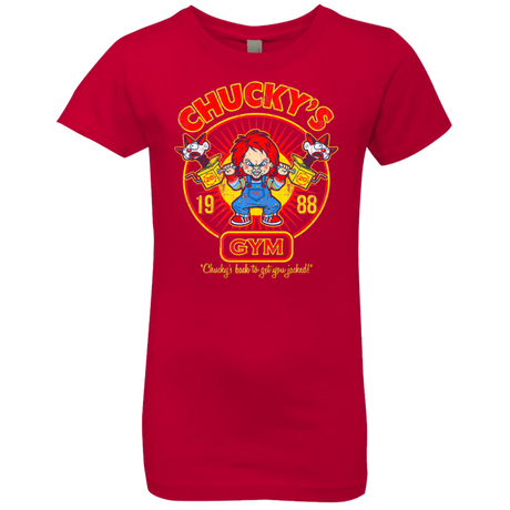T-Shirts Red / YXS Chucky's Gym Girls Premium T-Shirt