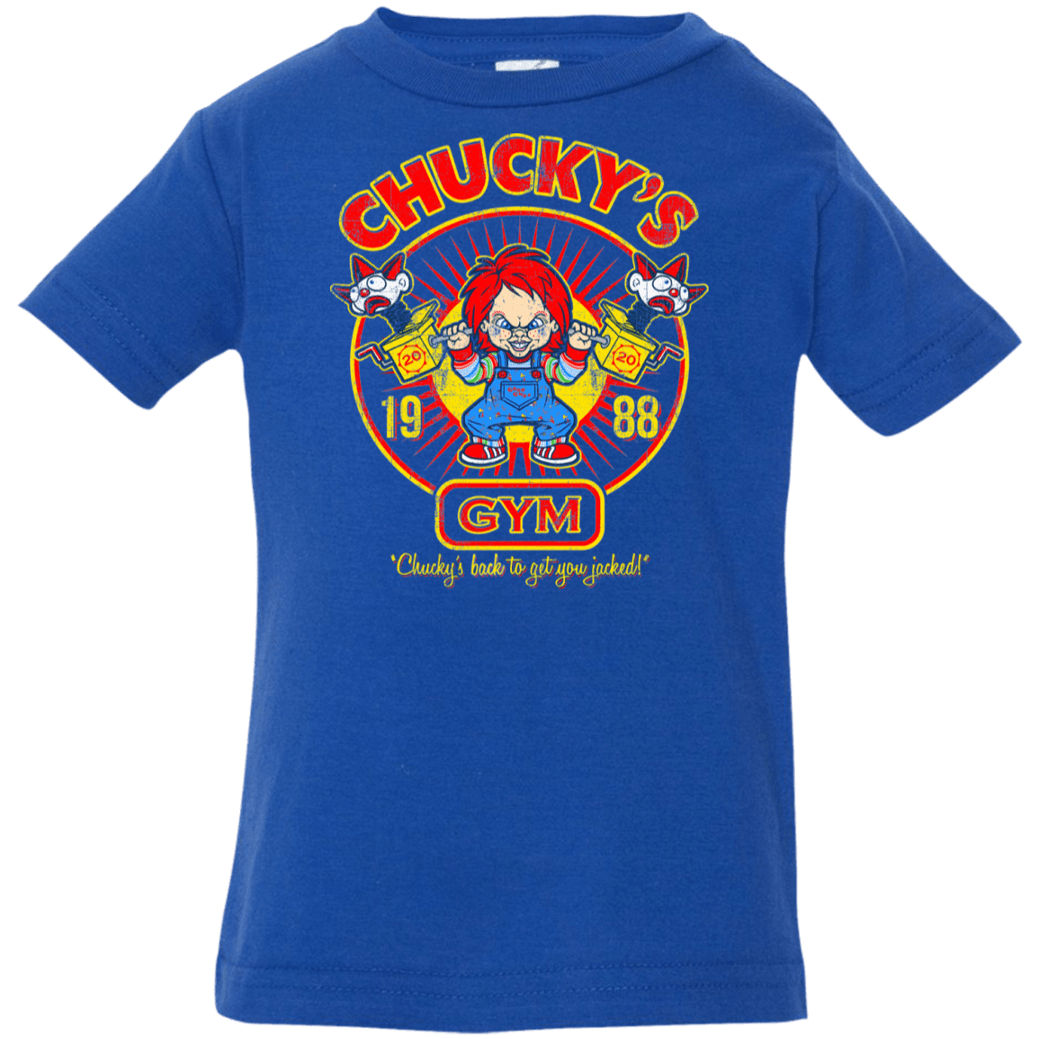 T-Shirts Royal / 6 Months Chucky's Gym Infant Premium T-Shirt