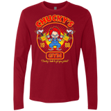 T-Shirts Cardinal / S Chucky's Gym Men's Premium Long Sleeve