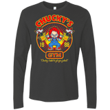 T-Shirts Heavy Metal / S Chucky's Gym Men's Premium Long Sleeve