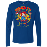 T-Shirts Royal / S Chucky's Gym Men's Premium Long Sleeve