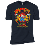 T-Shirts Midnight Navy / X-Small Chucky's Gym Men's Premium T-Shirt