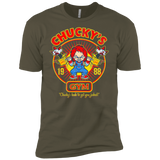 T-Shirts Military Green / X-Small Chucky's Gym Men's Premium T-Shirt