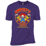 T-Shirts Purple Rush/ / X-Small Chucky's Gym Men's Premium T-Shirt