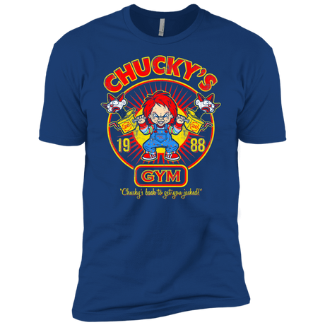 T-Shirts Royal / X-Small Chucky's Gym Men's Premium T-Shirt