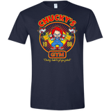 T-Shirts Navy / X-Small Chucky's Gym Men's Semi-Fitted Softstyle