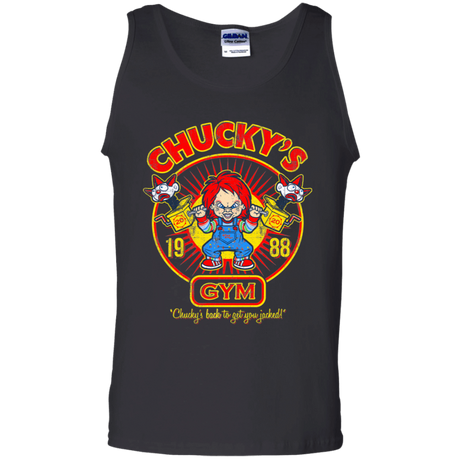 T-Shirts Black / S Chucky's Gym Men's Tank Top