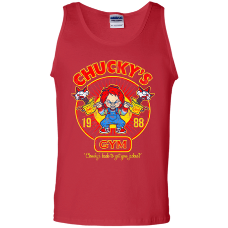 T-Shirts Red / S Chucky's Gym Men's Tank Top