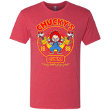 T-Shirts Vintage Red / S Chucky's Gym Men's Triblend T-Shirt