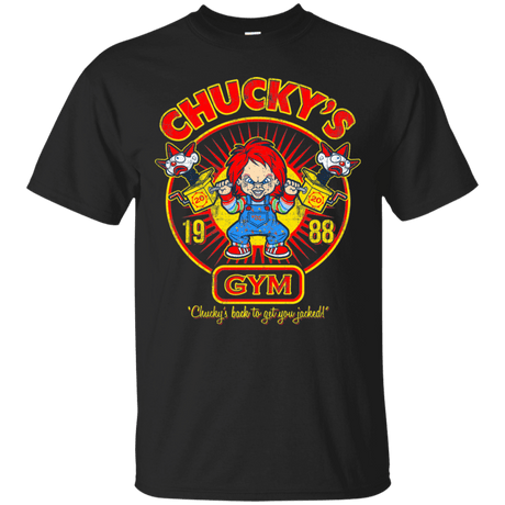 T-Shirts Black / S Chucky's Gym T-Shirt