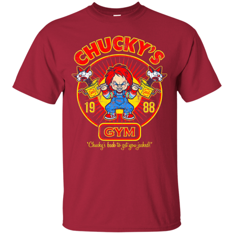 T-Shirts Cardinal / S Chucky's Gym T-Shirt