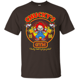 T-Shirts Dark Chocolate / S Chucky's Gym T-Shirt