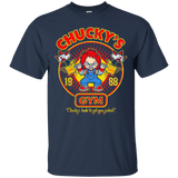 T-Shirts Navy / S Chucky's Gym T-Shirt