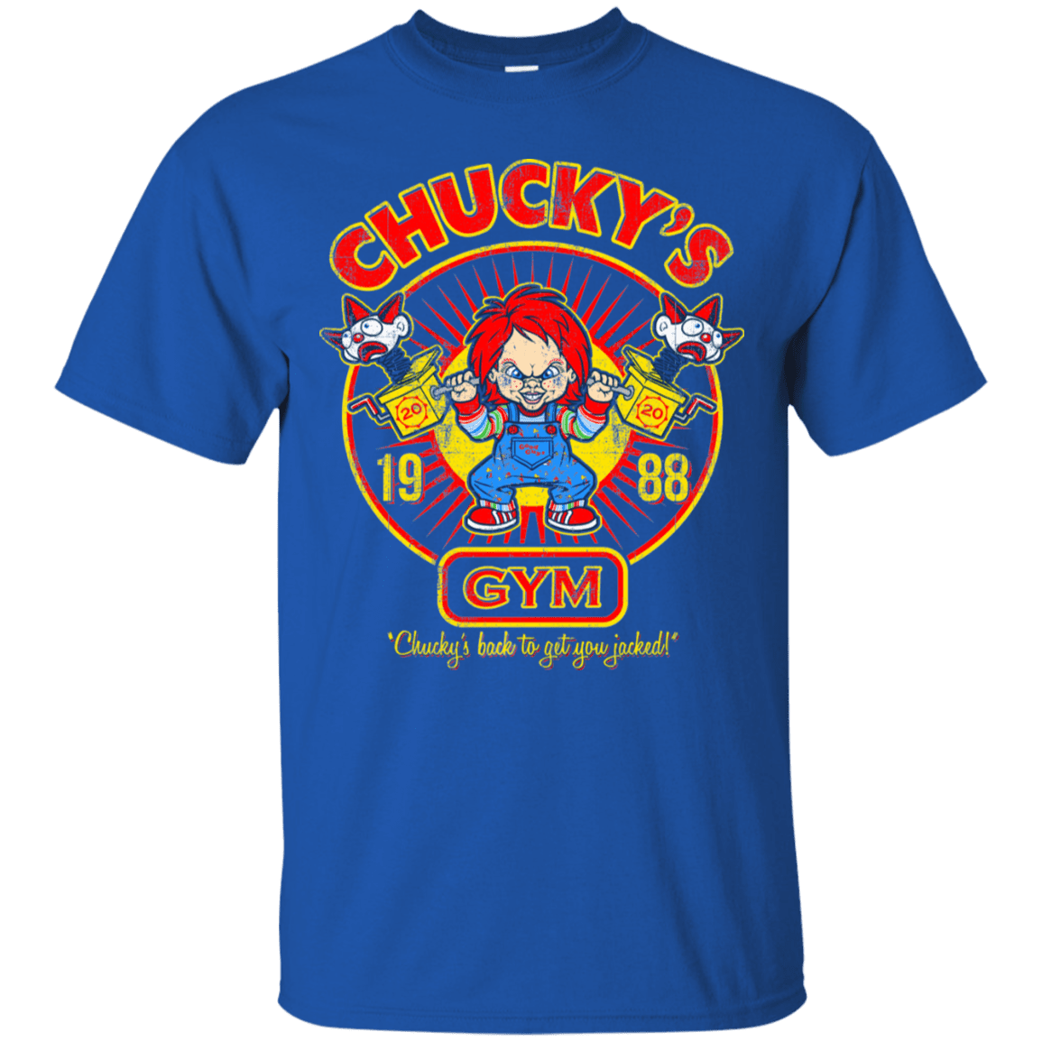 T-Shirts Royal / S Chucky's Gym T-Shirt