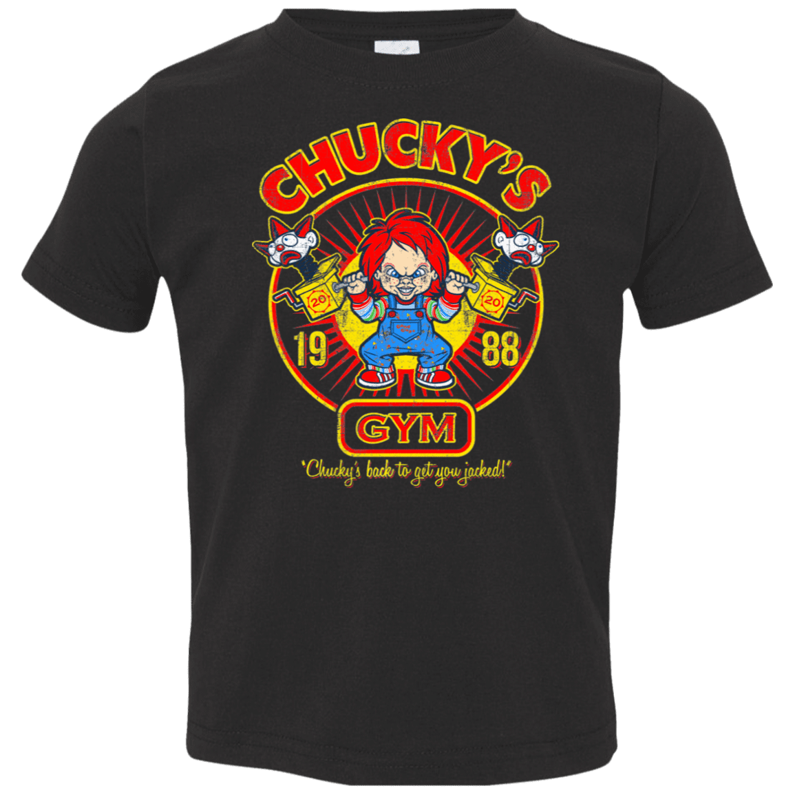 T-Shirts Black / 2T Chucky's Gym Toddler Premium T-Shirt