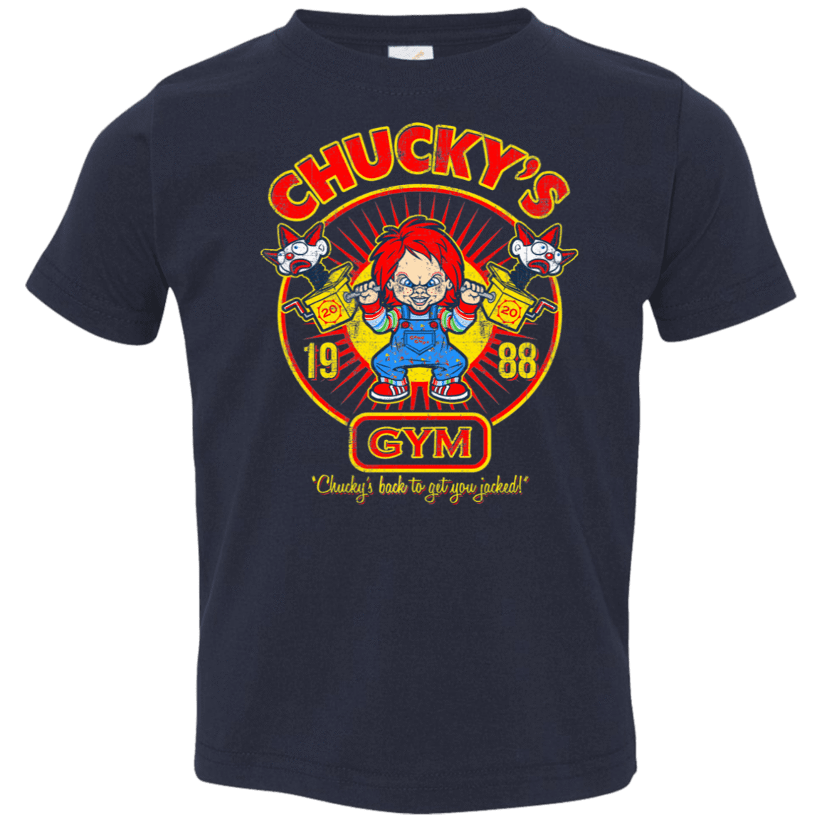 T-Shirts Navy / 2T Chucky's Gym Toddler Premium T-Shirt