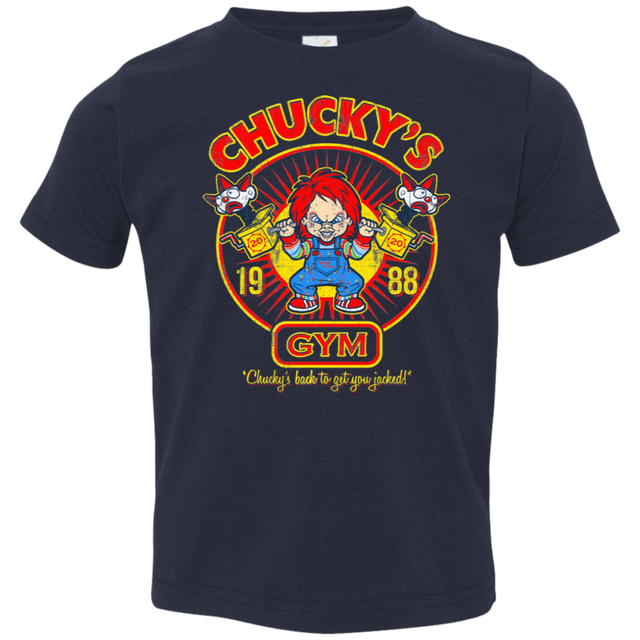 T-Shirts Navy / 2T Chucky's Gym Toddler Premium T-Shirt